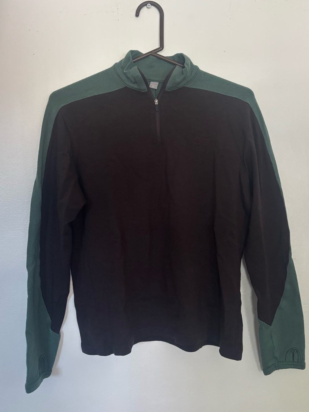 Icebreaker Dual Tone Quarter Zip Large
